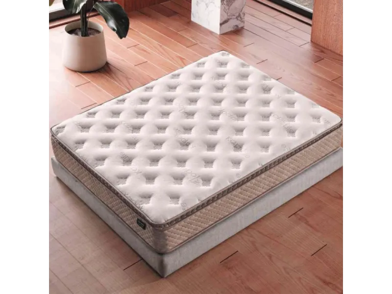 Boxspring QUEEN 180×200 cm – Coffre de rangement + Matelas inclus