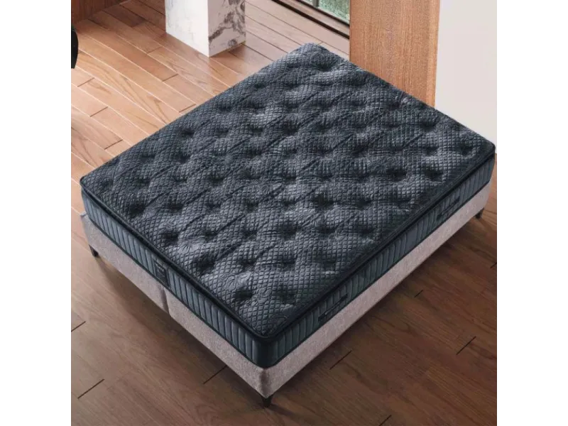 Boxspring MADRID 160×200 cm – Coffre de rangement + Matelas inclus