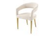 Fauteuil baroque en velours gris style capitonné Chaises de salle à... Fauteuil baroque en velours gris style capitonné Chaises de salle à...