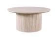 Table basse contemporaine |Table basse avec 6 poufs encastrable, ve...