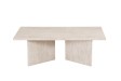 Table basse contemporaine |Table basse avec 6 poufs encastrable, ve...