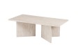 Table basse contemporaine |Table basse avec 6 poufs encastrable, ve...