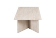 Table basse contemporaine |Table basse avec 6 poufs encastrable, ve...
