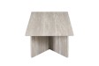 Table basse contemporaine |Table basse avec 6 poufs encastrable, ve...