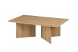 Table basse contemporaine |Table basse avec 6 poufs encastrable, ve...
