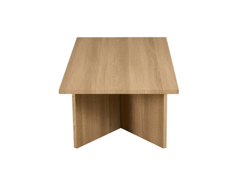 Table basse contemporaine |Table basse avec 6 poufs encastrable, ve...