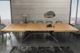 Table extensible GIANT 200–320 cm chêne naturel | Adenia Home