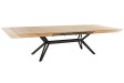 Table extensible GIANT 200–320 cm chêne naturel | Adenia Home