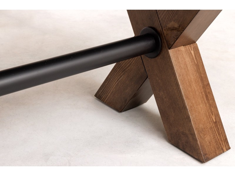 Banc industriel GOLIATH 180 cm pin naturel | Adenia Home