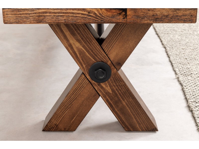 Banc industriel GOLIATH 180 cm pin naturel | Adenia Home