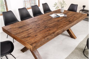 Table à manger GOLIATH 210 cm pin naturel | Adenia Home 2