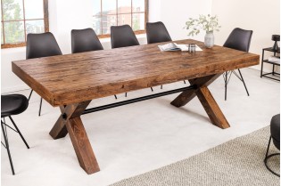 Table à manger GOLIATH 210 cm pin naturel | Adenia Home