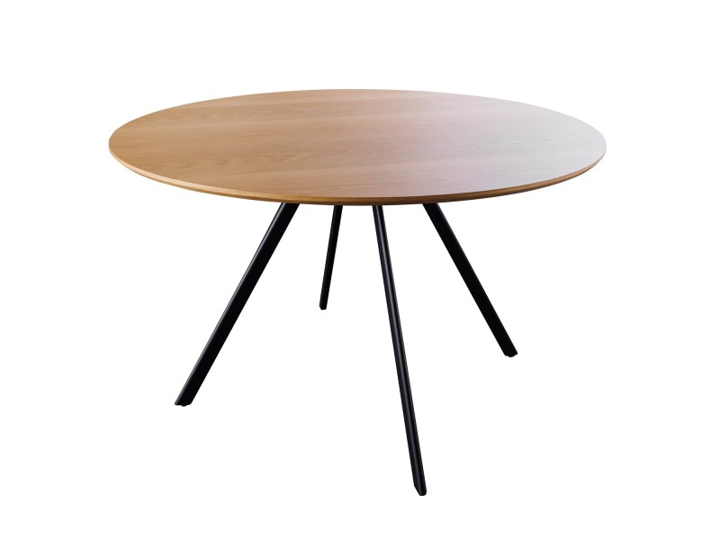 Table ronde ATELIER 120 cm chêne naturel | Adenia Home