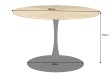 Table ronde ATELIER 120 cm chêne naturel | Adenia Home