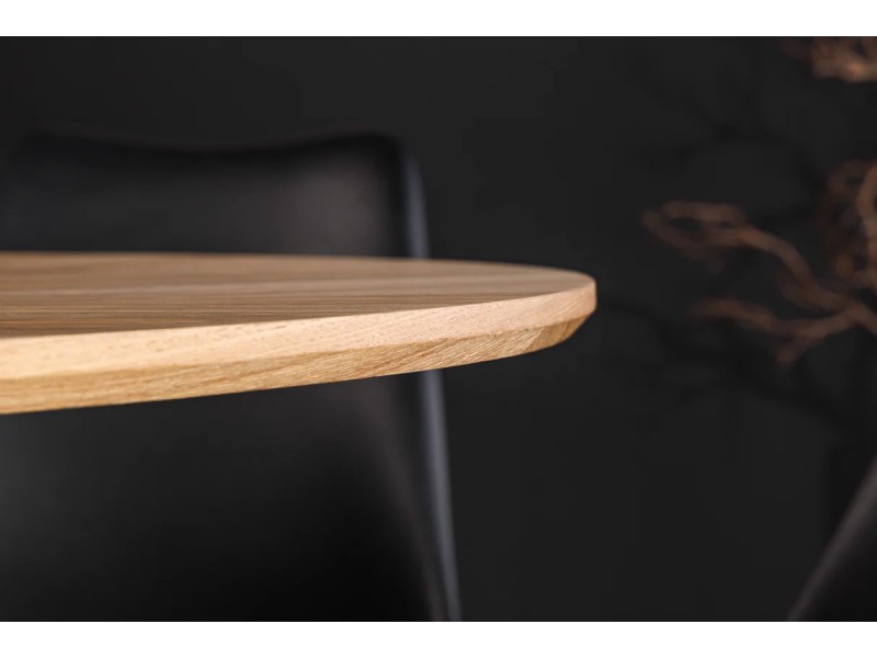 Table ronde ATELIER 120 cm chêne naturel | Adenia Home