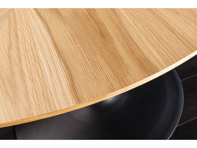 Table ronde ATELIER 120 cm chêne naturel | Adenia Home