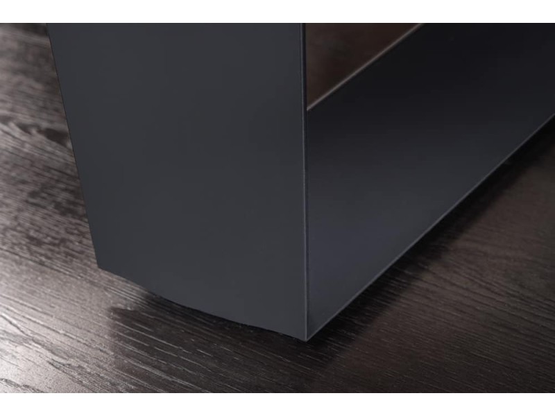 Table ZEUS 210 cm chêne naturel U métal noir | Adenia Home