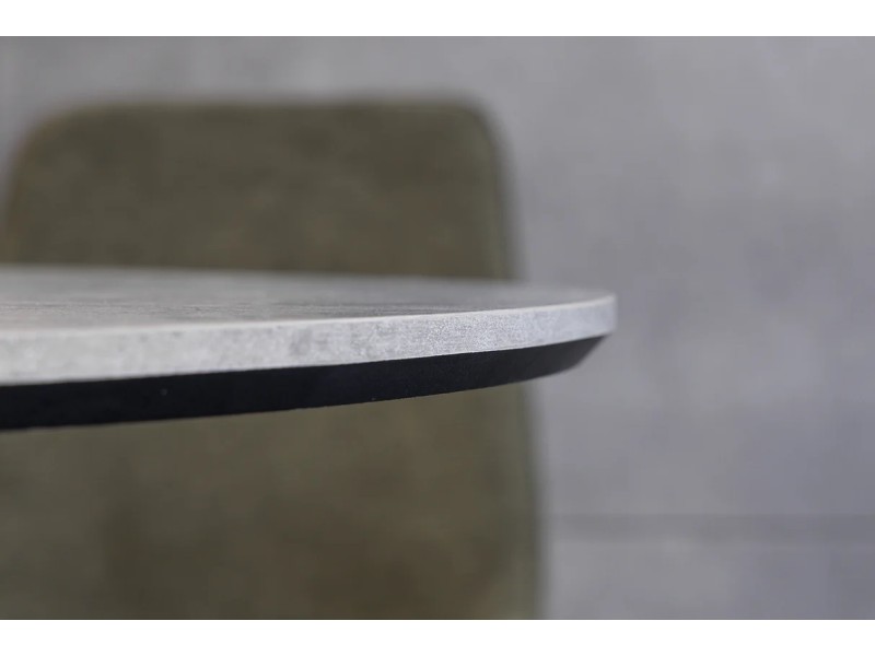 Table ronde ATELIER 100 cm béton gris | Adenia Home