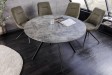 Table ronde ATELIER 100 cm béton gris | Adenia Home