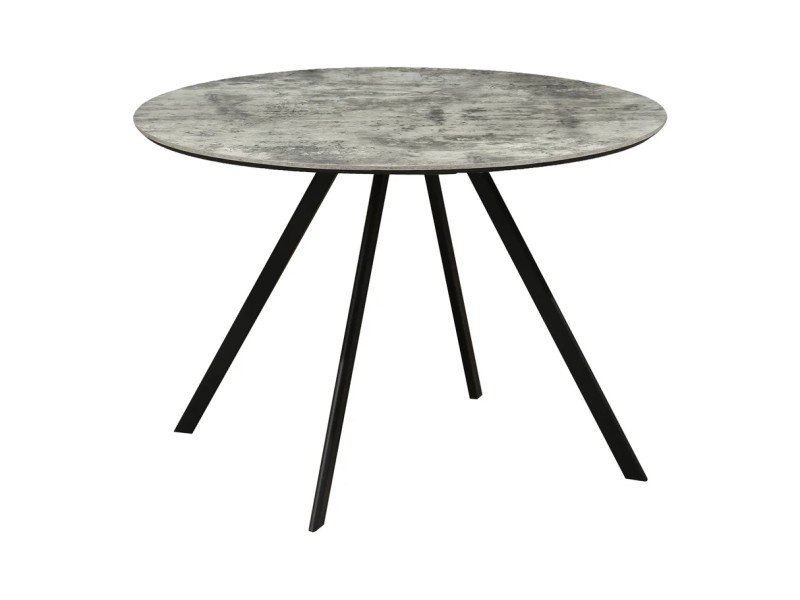 Table ronde ATELIER 100 cm béton gris | Adenia Home