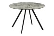 Table ronde ATELIER 100 cm béton gris | Adenia Home