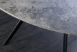 Table ronde ATELIER 120 cm béton gris | Adenia Home