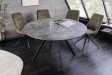 Table ronde ATELIER 120 cm béton gris | Adenia Home