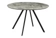 Table ronde ATELIER 120 cm béton gris | Adenia Home