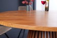 Table ronde MAISON JADE 140 cm acacia naturel | Adenia Home