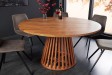 Table ronde MAISON JADE 140 cm acacia naturel | Adenia Home