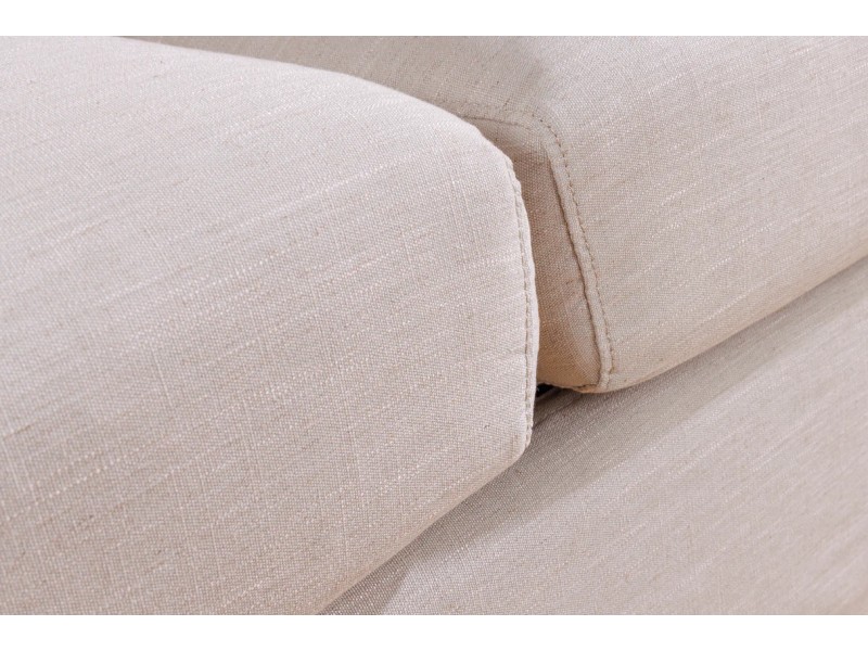 Canapé HEAVEN 3 places lin naturel 210 cm | Adenia Home