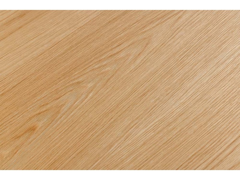 Table ZEUS 200 cm chêne naturel étoile métal noir | Adenia Home