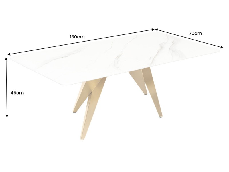 Table basse en bois, verre ou métal -  adeniahome.com