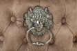 Chaise de salle à manger design baroque coloris gris argenté home |... Chaise de salle à manger design baroque coloris gris argenté home |...