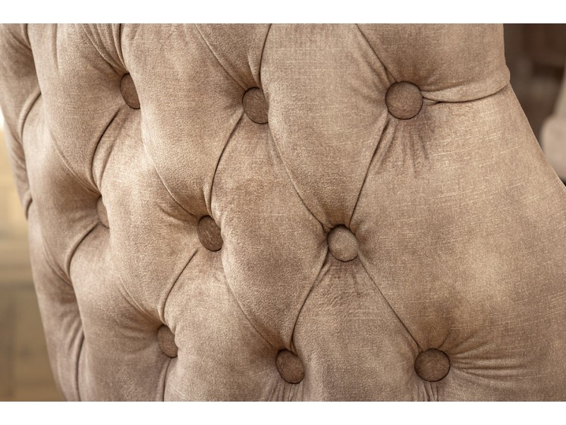 Chaise de salle à manger design baroque coloris gris argenté home |...