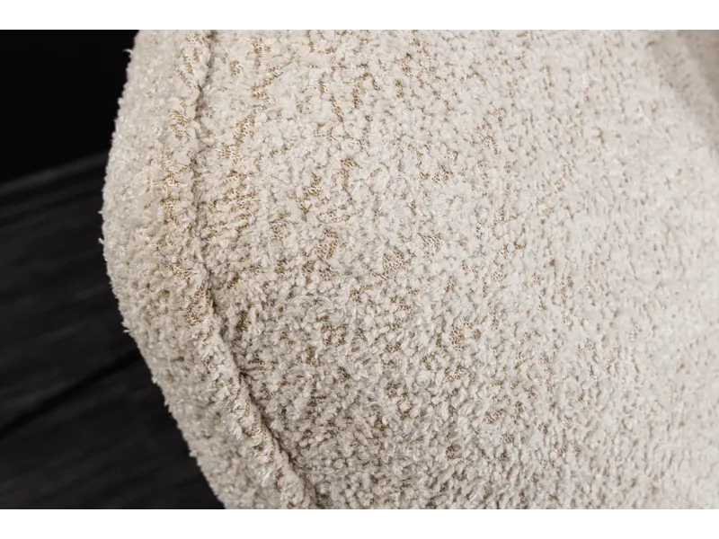 Canapé ROYAL 295 cm XL bouclé champagne beige – Adenia Home