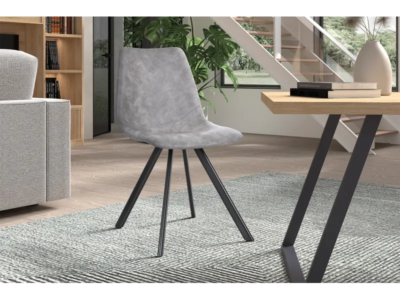 Lot de 2 Chaises EMMA – Élégance contemporaine et confort absolu