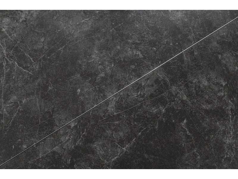 Table à manger extensible en céramique 180-225cm aspect marbre pas cher