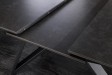 Table à manger extensible en céramique 180-225cm aspect marbre pas cher
