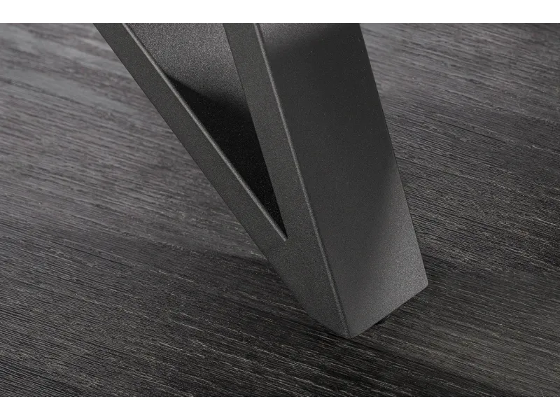 Table à manger extensible en céramique 180-225cm aspect marbre pas cher