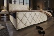 Lit adulte en bois massif |Lit moderne de 140x200 cm en pin massif ...