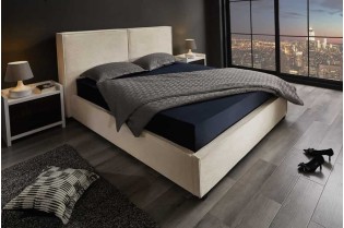 Lit adulte en bois massif |Lit moderne de 140x200 cm en pin massif ...