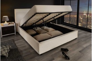 Lit adulte en bois massif |Lit moderne de 140x200 cm en pin massif ... 2