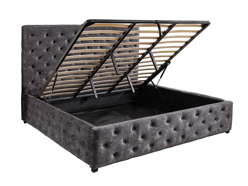 Lit adulte en bois massif |Lit moderne de 140x200 cm en pin massif ...