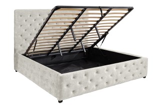 Lit adulte en bois massif |Lit moderne de 140x200 cm en pin massif ... 2