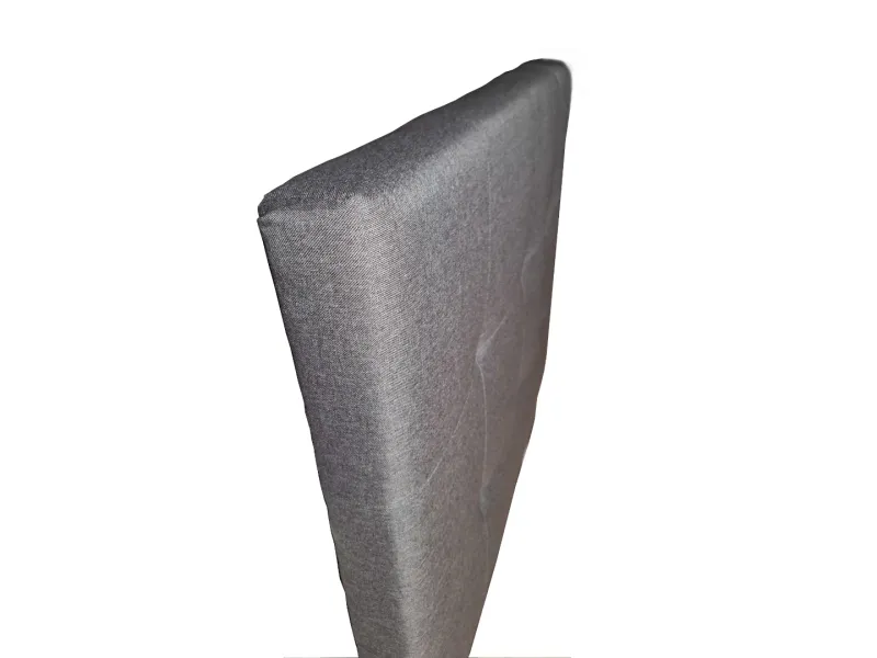 Lit coffre moderne de 90 x 200 cm en tissu coloris beige