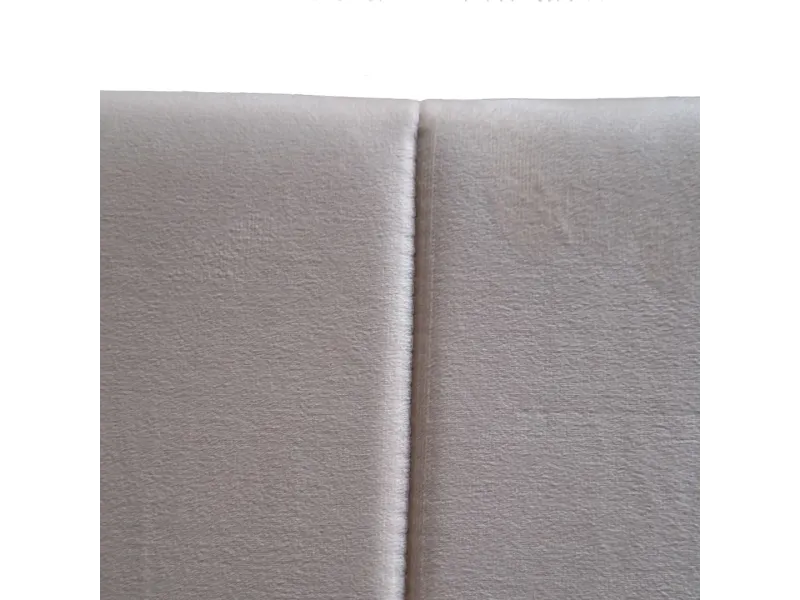 Lit coffre moderne de 90 x 200 cm en tissu coloris gris