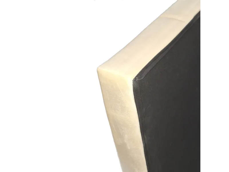 Lit coffre moderne de 90 x 200 cm en tissu coloris gris