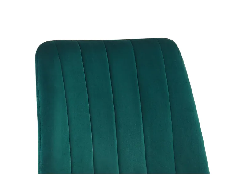 Lot de 4 Chaises de Salle à Manger Willis en Velours Vert – Élégance & Confort