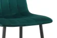 Lot de 4 Chaises de Salle à Manger Willis en Velours Vert – Élégance & Confort
